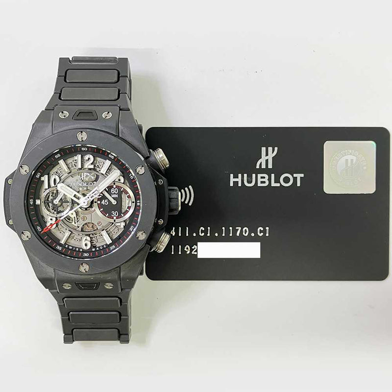 Hublot Big Bang Unico 411.CI.1170.CI Skeleton Dial Jun 17