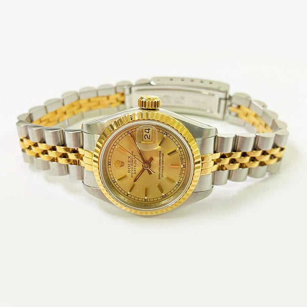 Rolex Datejust 69173 Champagne Dial
