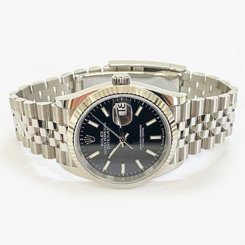 Rolex Datejust 126234 Black Fluted Dial