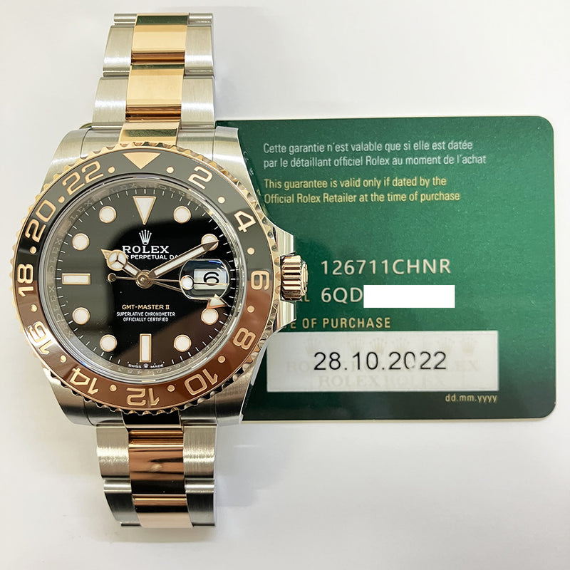 Rolex Gmt-Master 126711CHNR Root Beer Dial