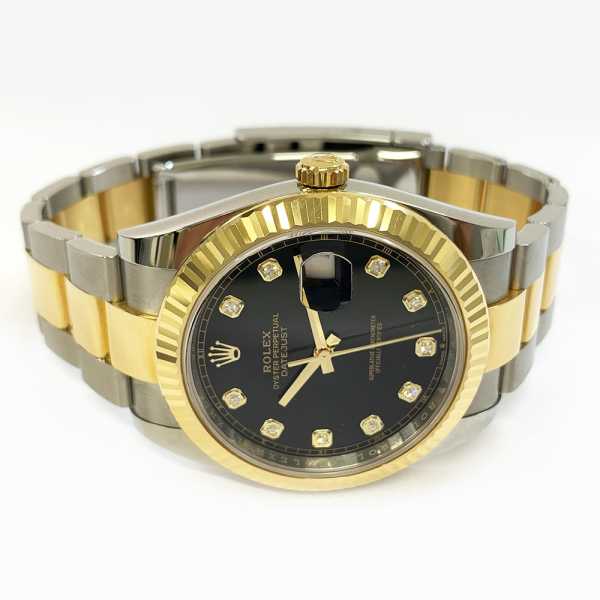 Rolex Datejust 126333 Black Diamond Dial Apr 2022
