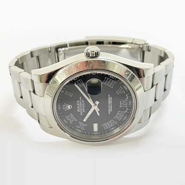Rolex Datejust II 116300 Grey Roman Dial