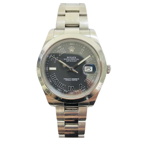 Rolex Datejust II 116300 Grey Roman Dial