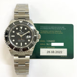 Rolex Sea-Dweller 126600 RED 50th Annivesary  Black Dial