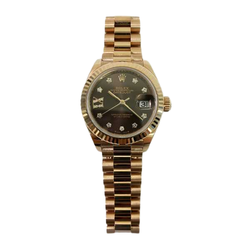 Rolex Datejust 279175 Chocolate Star Diamond Dial