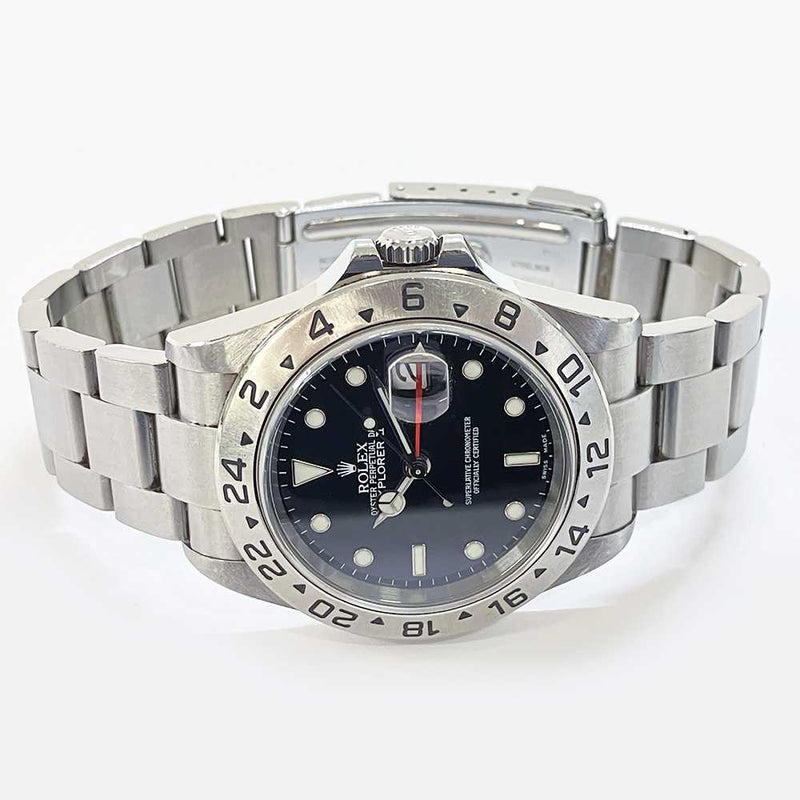 Rolex Explorer II 16570 Black Dial