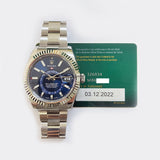 Rolex Sky-Dweller 326934 Blue Dial Dic 2022