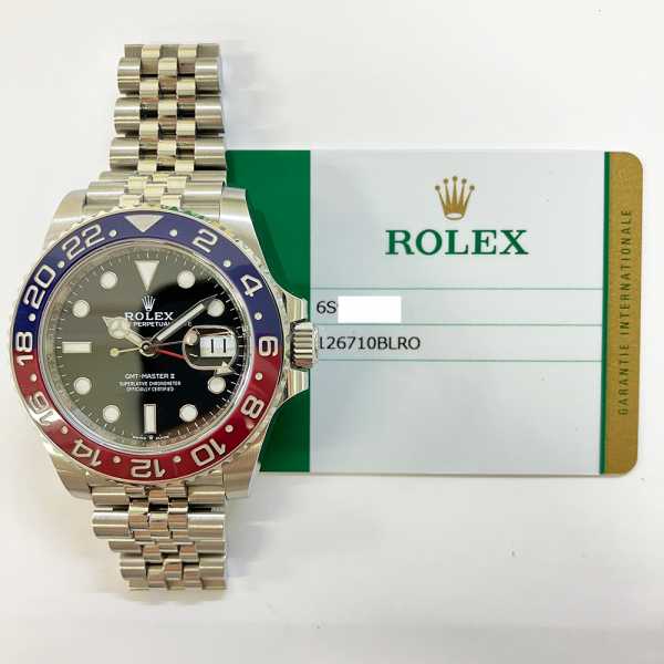 Rolex Gmt-Master 126710BLRO Pepsi Dial Mar 2019