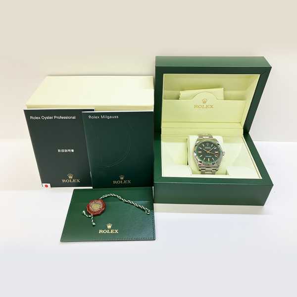 Rolex Milgauss Black Dial  116400GV 