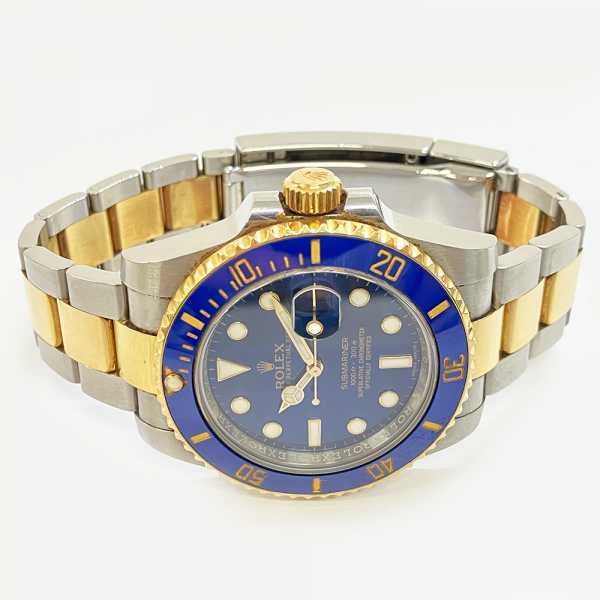 Rolex Submariner Date 116613LB Blue Dial Apr 2016