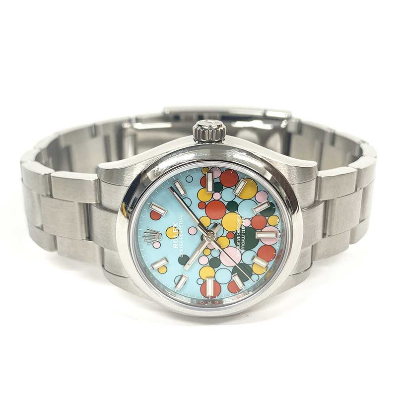 Rolex Oyster Perpetual 277200 Celebration Motif Dial Nov 2023