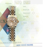 Rolex Datejust 179171 Pink Diamond Dial Aug 2006