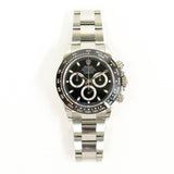 Rolex Cosmograph Daytona 116500LN Black Dial Aug 2021