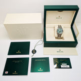 2 Rolex Datejust 126200 Mint Green Dial Jul 2024