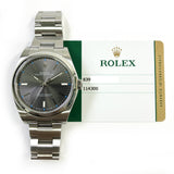 2 Rolex Oyster Perpetual 114300 Slate Dial Jan 2017