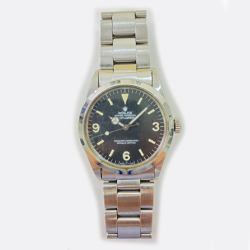 2 Rolex Vintage Explorer 1016 Black Dial