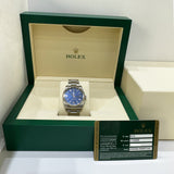Rolex Datejust 34mm 114200 Blue Dial Nov 2011 - View 12