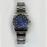 Rolex Datejust 34mm 114200 Blue Dial Nov 2011 - View 1