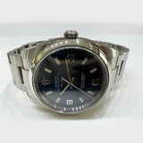 Rolex Datejust 34mm 114200 Blue Dial Nov 2011 - View 3