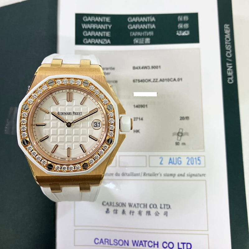 Audemars Piguet Royal Oak Offshore Cuarzo 675400K.ZZ.A010CA.01 Silver CHRONONATION