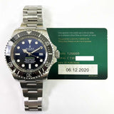 Rolex Sea-Dweller Deepsea 126660 D-Blue Dial Dec 2020