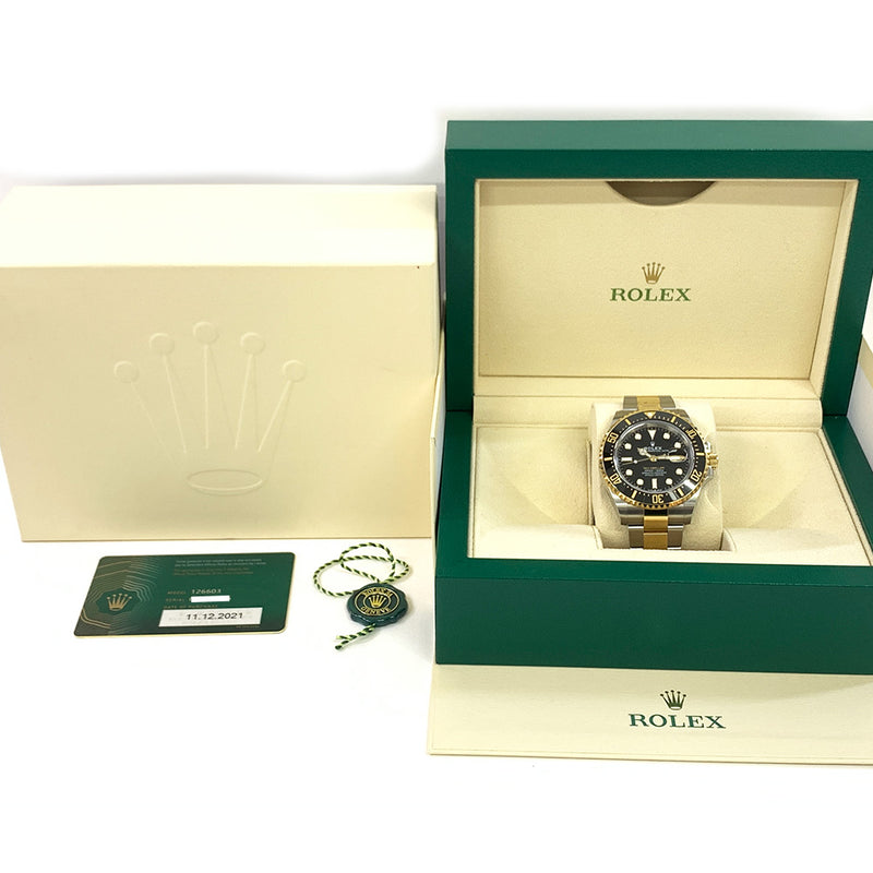 Rolex Sea-Dweller 126603 Black Dial Dec 2021