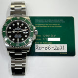 Rolex Submariner Date 126610LV Starbucks Dial Jun 2021 - View 2