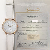 A. Lange Söhne Saxonia Automatic 840.021 Silver Dial Jun 2016