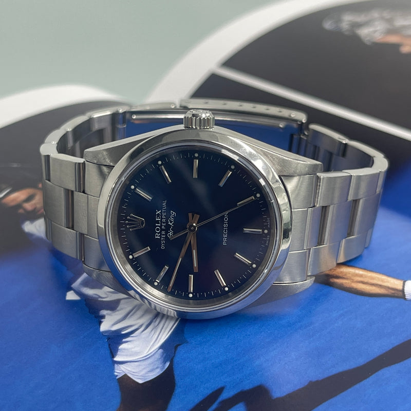 Rolex Air-King Blue Dial 14000