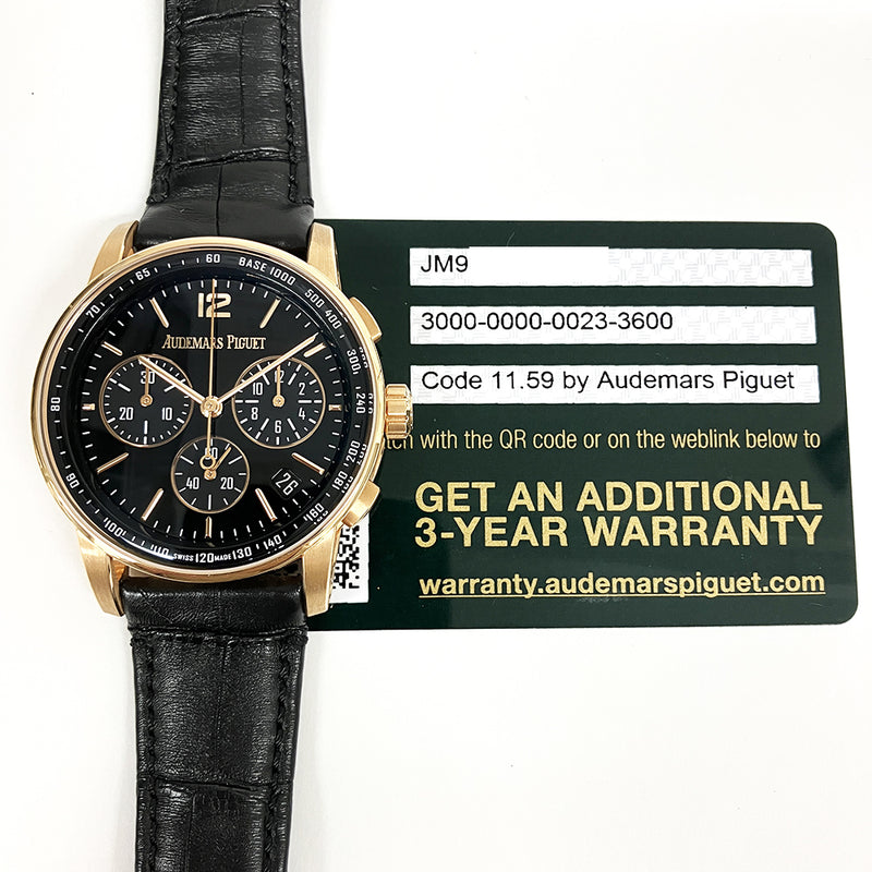 Audemars Piguet Code 11.59 26393OR.OO.A002CR.01 Black Dial