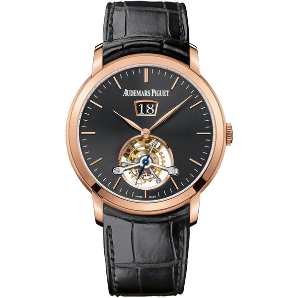 Audemars Piguet Jules Audemars Manual Tourbillon Grande Date 26559OR.OO.D002CR.01 Black Dial
