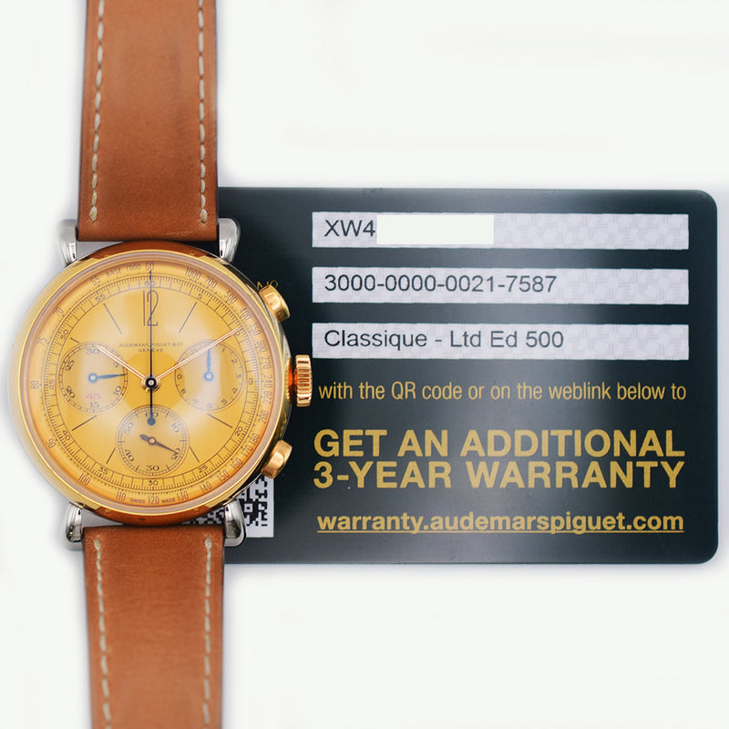 Audemars Piguet [Re]master Self Winding Chronograph 26595SR.OO.A032VE.01 Champagne Dial