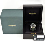 Audemars Piguet Royal Oak 15210ST.OO.A056KB.01 Green Dial May 2023 - View 10