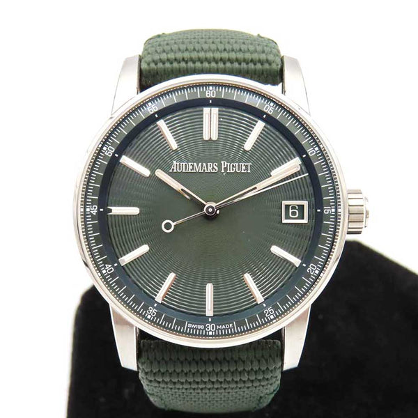 オトメイト AGF ウキョウ アクブロ Audemars Piguet Royal Oak 15210ST.OO.A056KB.01 Green Dial May 2023