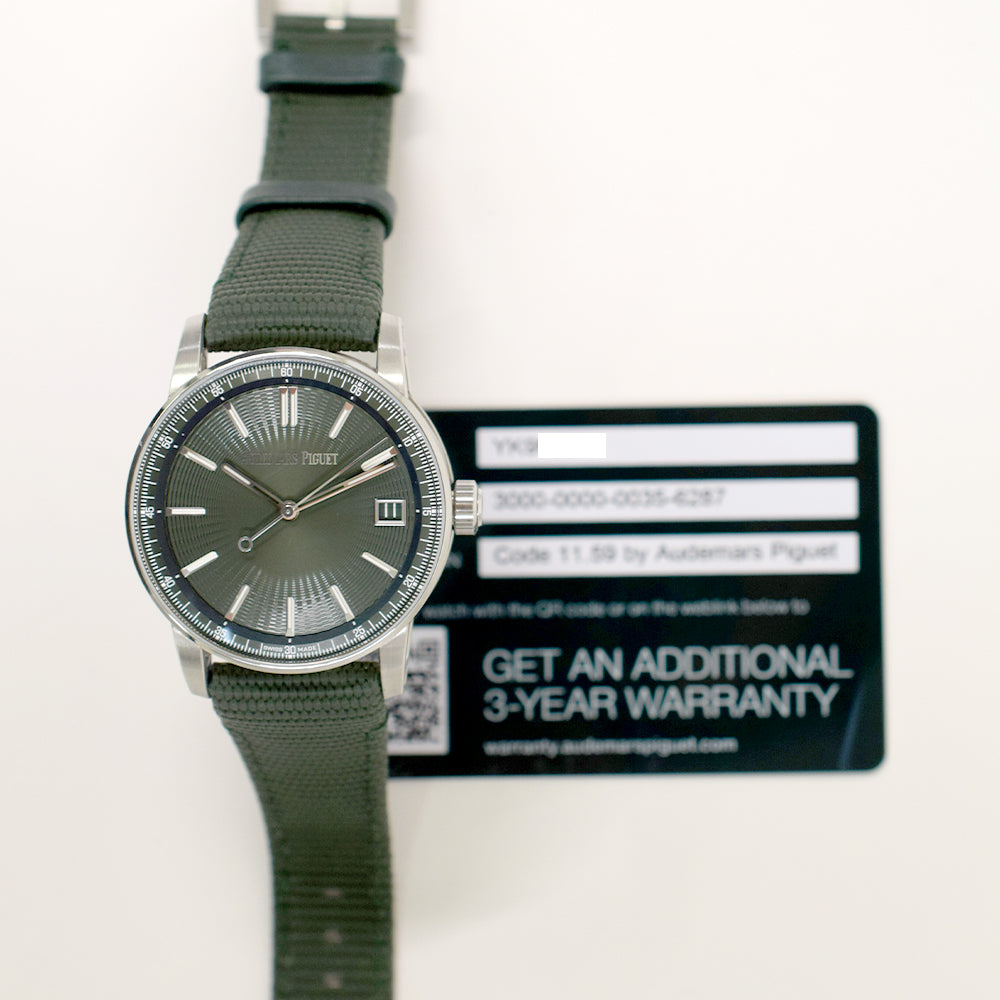 Audemars Piguet Royal Oak 15210ST.OO.A056KB.01 Green Dial May 2023