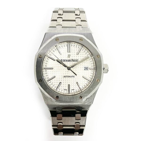 Audemars Piguet Royal Oak 15400ST.OO.1220ST.02 Silver Dial Mar 2017