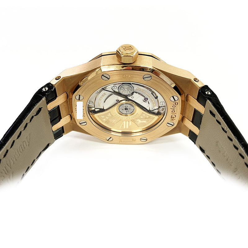 Audemars Piguet Royal Oak 15450OR.OO.D002CR.01 Black Dial Dec 2013