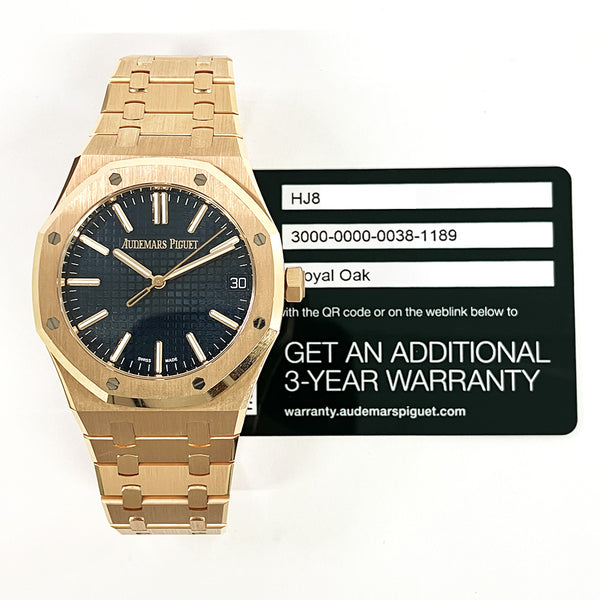 Audemars Piguet Royal Oak 15510OR.OO.1320OR.03 Blue Dial Dec 2023
