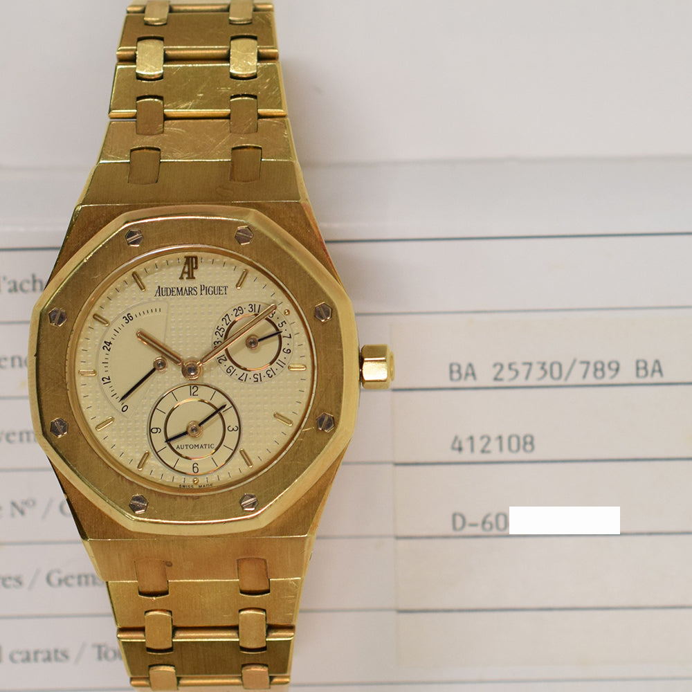 Audemars Piguet Royal Oak 25730BA.OO.0789BA Ivory Dial Dec 1996