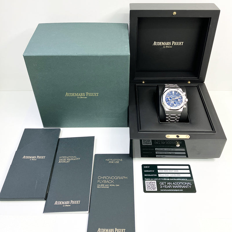 Audemars Piguet Royal Oak Chronograph 26239BC.OO.1220BC.01 Blue Dial