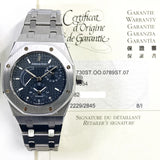 Audemars Piguet Royal Oak Dual Time 25730ST.OO.0789ST.07 Blue Dial Jan 1995
