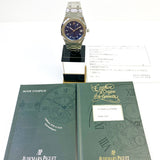 Audemars Piguet Royal Oak Foundation "Time for the Trees" 15100ST.OO.0789ST.01 Blue Dial Jul 2016