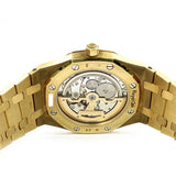 Audemars Piguet Royal Oak Jumbo Extra-Thin 15202BA.OO.1240BA.01 Blue Dial Oct 2018
