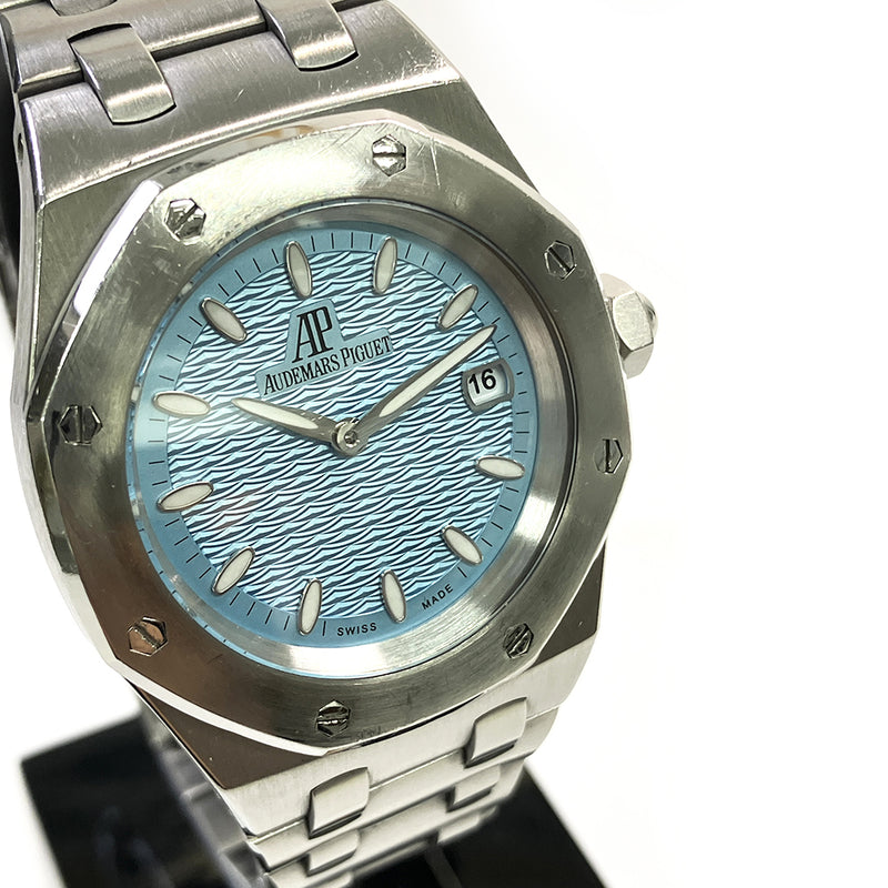 Audemars Piguet Royal Oak Lady 67600ST.OO.1210ST.02 Blue Dial Sep 2006