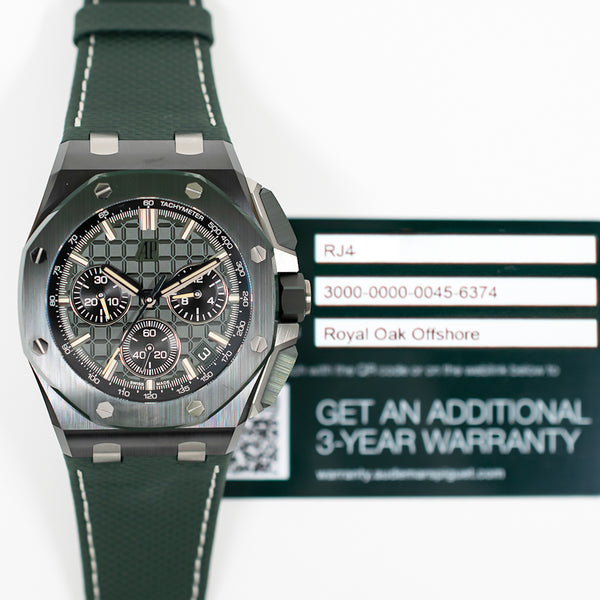 Audemars Piguet Royal Oak Offshore 26420CE.OO.A063VE.01 Green Dial Apr 2025