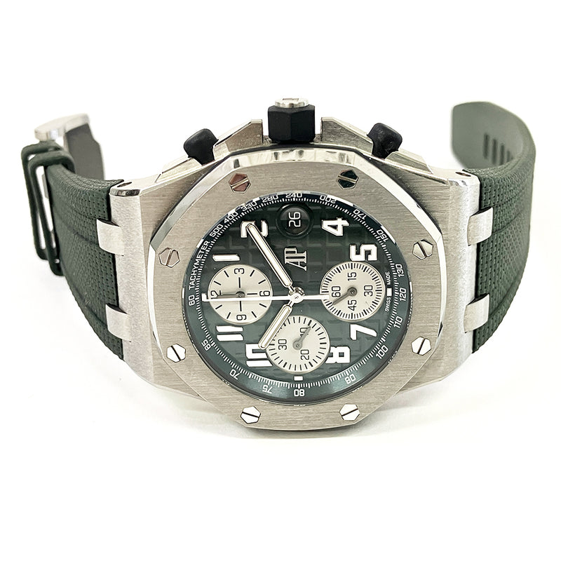 Audemars Piguet Royal Oak Offshore Chronograph 26238TI.OO.A056CA.01 Green Dial