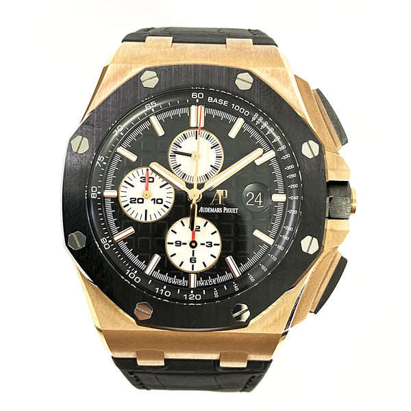 Audemars Piguet Royal Oak Offshore Chronograph 26401RO.OO.A002CA.01 Black Dial Dec 2015