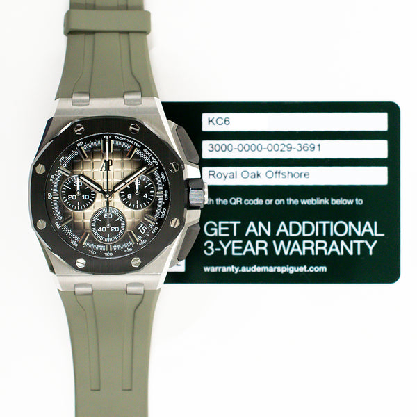 Audemars Piguet Royal Oak Offshore Chronograph 26420SO.OO.A600CA.01 Light Brown Dial 2
