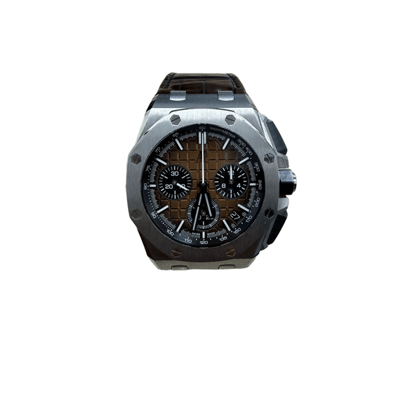 Audemars Piguet Royal Oak Offshore Chronograph 26420ST.OO.A828CR.01 Chocolate Havana Dial 2024