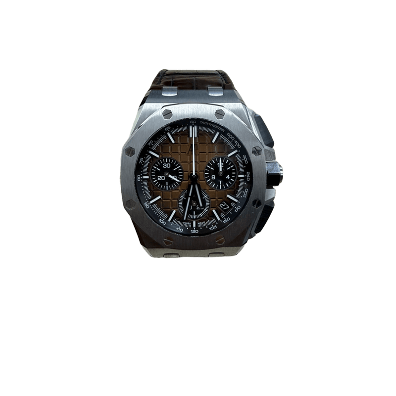 Audemars Piguet Royal Oak Offshore Chronograph 26420ST.OO.A828CR.01 Chocolate Havana Dial 2024
